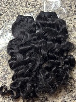 Lot de Cheveux Humains Bruts 100% Naturels, Cuticules Intactes, Non Traités, Donneur Unique, Boucles Indiennes Naturelles, Ondulations Naturelles, Boucles Birmanes, Prix Usine