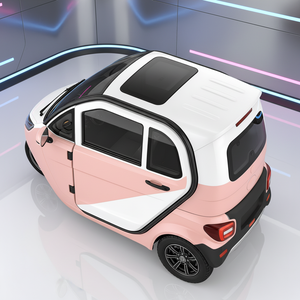 Vehículo Eléctrico de <span class=keywords><strong>Tres</strong></span> <span class=keywords><strong>Ruedas</strong></span>, 48V, con Sonido de Advertencia, Carrocería Cerrada, 2 Pasajeros, Capacidad de Carga de 400 kg, Motocicleta <span class=keywords><strong>para</strong></span> Personas con Discapacidad - Product Image 5