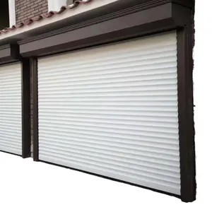 manufacturer wholesale cheap automatic windproof aluminium Roller Shutter Door