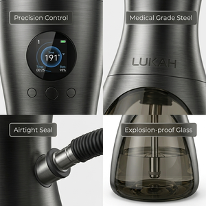 Chicha Steamulation allemande de haute qualité en acier inoxydable 304, chicha de luxe premium Pro X, chicha allemande - Product Image 4