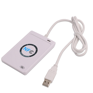 13.56MHz NFC <span class=keywords><strong>RFID</strong></span> Đầu đọc thẻ thông minh Máy tính để bàn màu đen USB máy tính bảng Đầu đọc thẻ loại chìa khóa - Product Image 1