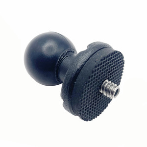 Adaptateur à bille de 1 "à 14" stable, antichoc, antidérapant, <span class=keywords><strong>fixation</strong></span> de montage de bélier de camion de <span class=keywords><strong>voiture</strong></span> avec revêtement TPU en alliage d'aluminium - Product Image 3