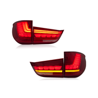 Luz Trasera para BMW X5 F15 2014-2018, Actualización con LED Dinámico Escama de Dragón, Luz Trasera Secuencial con Intermitentes, Conexión Plug and Play