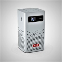 Proyector DLP Inteligente, Portátil para Exteriores, Proyector de Películas Inalámbrico, Android Pico, Videoproyector, Mini Proyector 4K para Teléfono Móvil