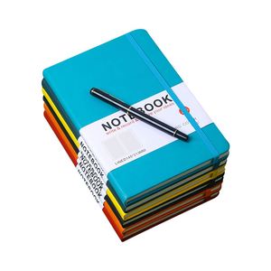 AI-MICH Promotional Custom Hardcover <b>Leather</b> Notebook Giveaway Gift Journal Diary Organizer School Gift Portable Office Notebook - Product Image 4