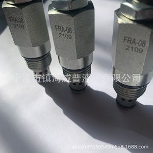 วาล์วควบคุมการไหล FRA-08 ขนาด 1/2 นิ้ว ทำจากเหล็กกล้าคาร์บอน 315 บาร์ 60 ลิตร/นาที วาล์วไฮดรอลิก - Product Image 5