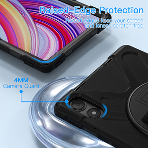 Étui de défenseur pour tablette pour enfants pour <span class=keywords><strong>Xiaomi</strong></span> <span class=keywords><strong>Redmi</strong></span> <span class=keywords><strong>Pad</strong></span> Pro 12.1 pouces bandoulière intégrée 360 support rotatif - Product Image 6