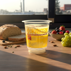 Vasos <span class=keywords><strong>de</strong></span> Plástico Desechables <span class=keywords><strong>de</strong></span> Alta Calidad Resistentes al Calor con Logotipo Personalizado <span class=keywords><strong>para</strong></span> Yogurt, Leche y Alimentos - Product Image 1