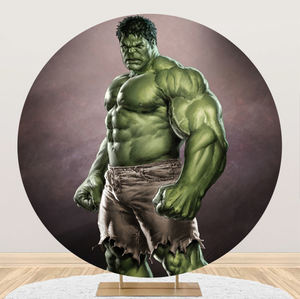 <span class=keywords><strong>2021</strong></span>สินค้าใหม่ที่กำหนดเองสีชมพูสีขาวสีฟ้าปกวงกลมกำมะหยี่วงกลมกำแพงฉากหลังงานแต่งงาน - Product Image 4