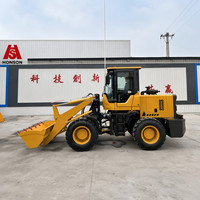 Kostenloser Versand Hersteller 1 Tonne 1,5 Tonnen 2 Tonnen 2,5 Tonnen 3 Tonnen Radlader Kleiner Frontlader Knickgelenkter Mini-Radlader