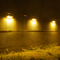 Lampe murale solaire à détecteur de mouvement LED, lanterne de décoration extérieure, étanche IP65, pour villa, jardin, cour, patio, lumière de nuit