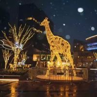 Holiday Giraffe Amusement Park Festival Tiere Led Dekoration Weihnachten wasserdicht kommerziellen Motiv Licht