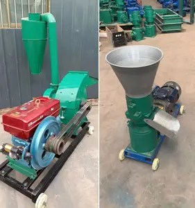 Pellet Feed Making Machine Pelletizer Machine For Animal Feeds Feed Processing Machines