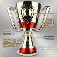Trophée Esports Personnalisé avec Logo, Plaqué Argent, Style PMGC, avec Coffret Cadeau de Luxe, Vente en Gros Usine, Cadeaux de Gaming d'Élite pour le Moyen-Orient