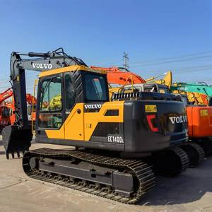 รถขุดมือสอง Volvo EC140/EC140DL ขนาด 14 ตัน คุณภาพดี พร้อมเครื่องยนต์ มอเตอร์ และ PLC สำหรับขาย - Product Image 4