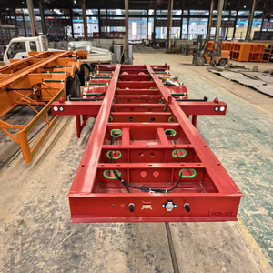 Vendita Diretta di Fabbrica: Rimorchio Chassis per Container a 3 Assi, Costruzione Robusta, Consegna Puntuale per il Commercio di Trasporto Merci in Africa - Product Image 1