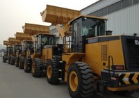 Harga Pabrik Baru Diesel Front Wheel Loader dengan Kapasitas Bucket 1.8m Garansi 1 Tahun PLC & Pompa