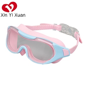 New Kidsren Large-Frame Anti-Fog Silicone <b>Swimming</b> <b>Goggles</b> for Kids High-Definition Waterproof <b>Goggles</b> - Product Image 4