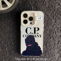 Tendances de la Mode Articles CP Company Coque de Téléphone Mobile IMD Housse pour iPhone XS XR 16 15 14 Pro Max