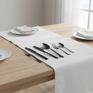 Juego de cubiertos de acero inoxidable negro de 48 piezas para 8 personas, apto para lavavajillas, diseño minimalista - Product Image 2