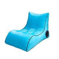 Chaise pliante gonflable automatique à un bouton démarrage canapé paresseux moderne siège gonflable de salon pliant Portable