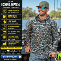 Sweat-shirt de pêche pour homme, léger, UPF 50+, séchage rapide, protection UV, performance, camouflage canard
