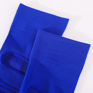 Màu <span class=keywords><strong>S</strong></span>ắc Tùy Chỉnh Thể Thao Chân Tay Áo Vớ Bóng Đá Bê Với 3 Lỗ Nén Chân Nóng Lên Người Lớn Người Đàn Ông Của Chân Tay Áo - Product Image 4