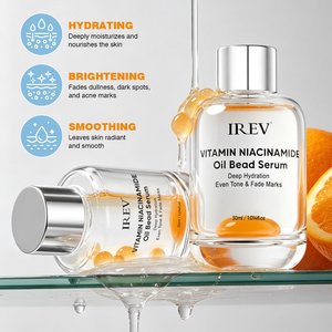 Suero de Vitamina C y Niacinamida en Perlas, Marca Privada OEM, Antioxidante, Iluminador, Calmante e Hidratante para la Piel, 30 ml - Product Image 3