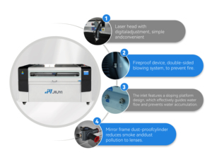 ماكينة قطع بالليزر CO2 2026 للأقمشة والمنسوجات بسعر المصنع - مبيعات ساخنة - Product Image 3