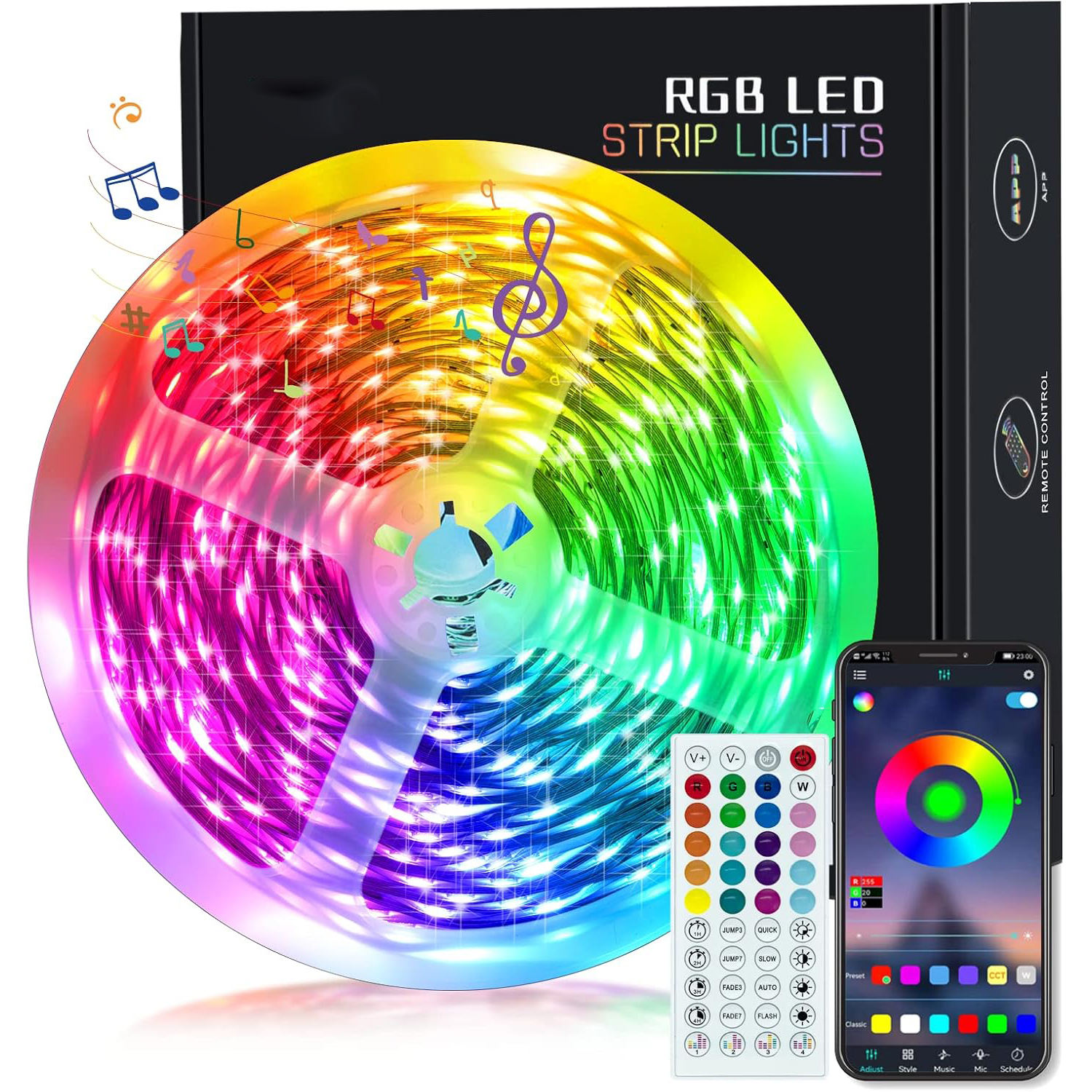 ไฟ LED 768สี RGB