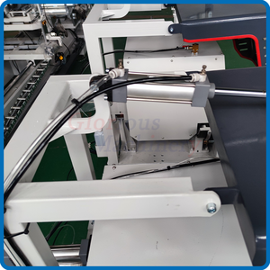 เครื่องตัดกระจกหน้าต่างประตูหน้าต่างอลูมิเนียมอลูมิเนียมสองหัวแนวนอนขนาด450มม. - Product Image 3