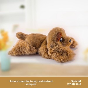 Almohada <span class=keywords><strong>de</strong></span> Peluche <span class=keywords><strong>de</strong></span> Perro Schnauzer Adorable al por Mayor, Juguete <span class=keywords><strong>de</strong></span> Peluche Relleno <span class=keywords><strong>de</strong></span> Algodón PP, Figura <span class=keywords><strong>de</strong></span> Muñeco <span class=keywords><strong>de</strong></span> Trapo Súper Suave, Marioneta <span class=keywords><strong>de</strong></span> Mano <span class=keywords><strong>de</strong></span> Animal <span class=keywords><strong>de</strong></span> Dibujos Animados para Confort - Product Image 3