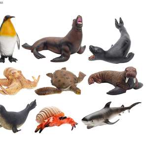 High Quality Realistic Simulation <strong>Toy</strong> <strong>Animals</strong> Creative Cognitive Education Interesting Sea <strong>World</strong> <strong>Animal</strong> <strong>Toys</strong> - Product Image 1