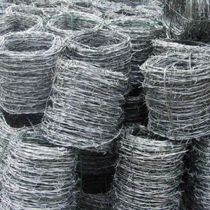 Fil barbelé torsadé à bas prix, 500 m par rouleau, galvanisé à chaud, pour clôture de ferme - Product Image 4