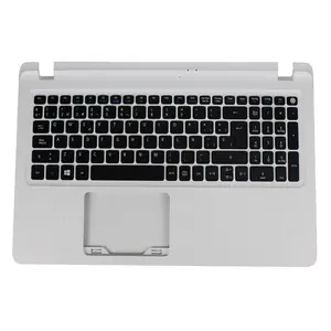 ES1-523 Spanyol Keyboard Laptop pengganti dengan penutup papan ketik Notebook ES1-533 ES1-532G ES1-524 C 6B.GD2N2.001 untuk Acer