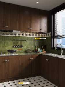 אריחי פסיפס פורצלן מצוירים ביד מסדרת אורורה לעיצוב קירות פנים של פארקים וחצרות, עמידים בפני חומצה ולא מחליקים - Product Image 3