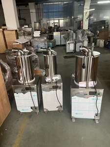 Máquina Embutidora de Salchichas Automática de Acero Inoxidable Comercial, Equipo para Hacer Salchichas de Maíz, Cerdo, Res y <span class=keywords><strong>Salami</strong></span> para el Procesamiento de Carne - Product Image 5