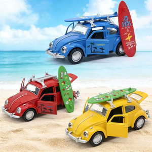 Modellino di auto in metallo da collezione, modello di auto <span class=keywords><strong>d</strong></span>'<span class=keywords><strong>epoca</strong></span> di alta qualità, Beetle - Product Image 5