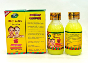 Esencia Reparadora de Pimiento Verde con Ácido de Frutas Blanqueadora de 7 Días, Esencia Iluminadora Antioxidante e Hidratante para el Cuidado de la Piel del Rostro y el Cuerpo - Product Image 3
