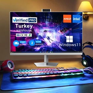 คอมพิวเตอร์ออลอินวันสำหรับธุรกิจขนาด 23.8 นิ้ว FHD จากโรงงานโดยตรง รุ่น I7-12700/i5-12400 เจนเนอเรชั่น 12 แรม 16GB DDR4  SSD 512GB NVMe  รองรับ OEM  ขั้นต่ำ 2 เครื่อง  ระบบปฏิบัติการ Windows 11 Pro รุ่น F240B-i7 - Product Image 1