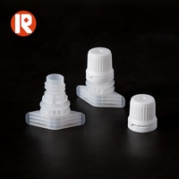 Vente directe en gros – Bouchon à vis réutilisable en PE de 9,6 mm, durable, écologique, de qualité alimentaire, anti-fuite, avec bec verseur automatique pour sachets