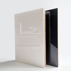 Panneaux MDF mélaminés double face brillants de couleur blanche épaisse et brillante de 12 mm, 16 mm, 17 mm, 18 mm, 20 mm bon marché en Chine - Product Image 1