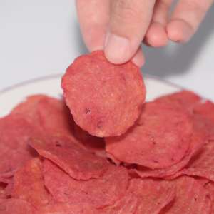 Campioni gratuiti 100% snack naturali per animali domestici ad alto contenuto proteico vari gusti pollo e barbabietola patatine cibo per cani per gatti snack per gatti - Product Image 2