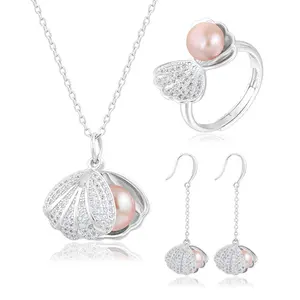 Collier Avec Pendentif Pour La Saint-Valentin, Collier D'huître En Perles De Culture Avec Boîte, Kit De Création De Perles, Kit De Création D'amour, Kit De Fabrication De Colliers, Perle En Huître