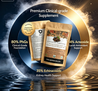 Cápsulas de Extracto de Cistanche Tubulosa 80% PhGs 35% Echinacoside 14% Acteoside Suplemento Independiente para la Salud Renal Eminente y Opulenta