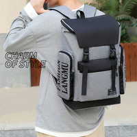 MKW2036 Sac à Dos Scolaire Unisexe Grande Capacité Tendance, Sac à Dos de Campus Décontracté pour Ordinateur Portable Étudiants