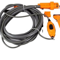 12 v voiture puissance extérieure camping douche rinçage kit 12 v dc de pompe de douche