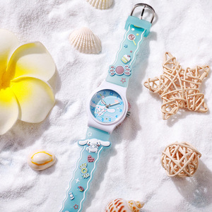 <span class=keywords><strong>Montre</strong></span> à quartz Kuromi pour enfants, mignonne et stylée, en silicone, vente directe d'usine, <span class=keywords><strong>montre</strong></span> Sanrio pour enfants - Product Image 3