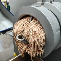Machine électrique à découper, trancher, planer, broyer et écraser la viande congelée (y compris le bœuf et le beurre de viande), et les os, à vendre
