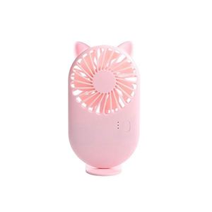 Office Air Cooling Battery Charge Usb Rechargeable Handheld Min Pocketi Fan High Quality Portable Travel Box <b>Plastic</b> Abs 5V 3W - Product Image 1